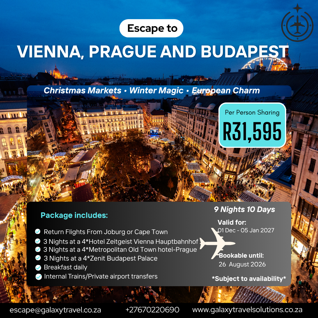 Vienna, Prague & Budapest travel special