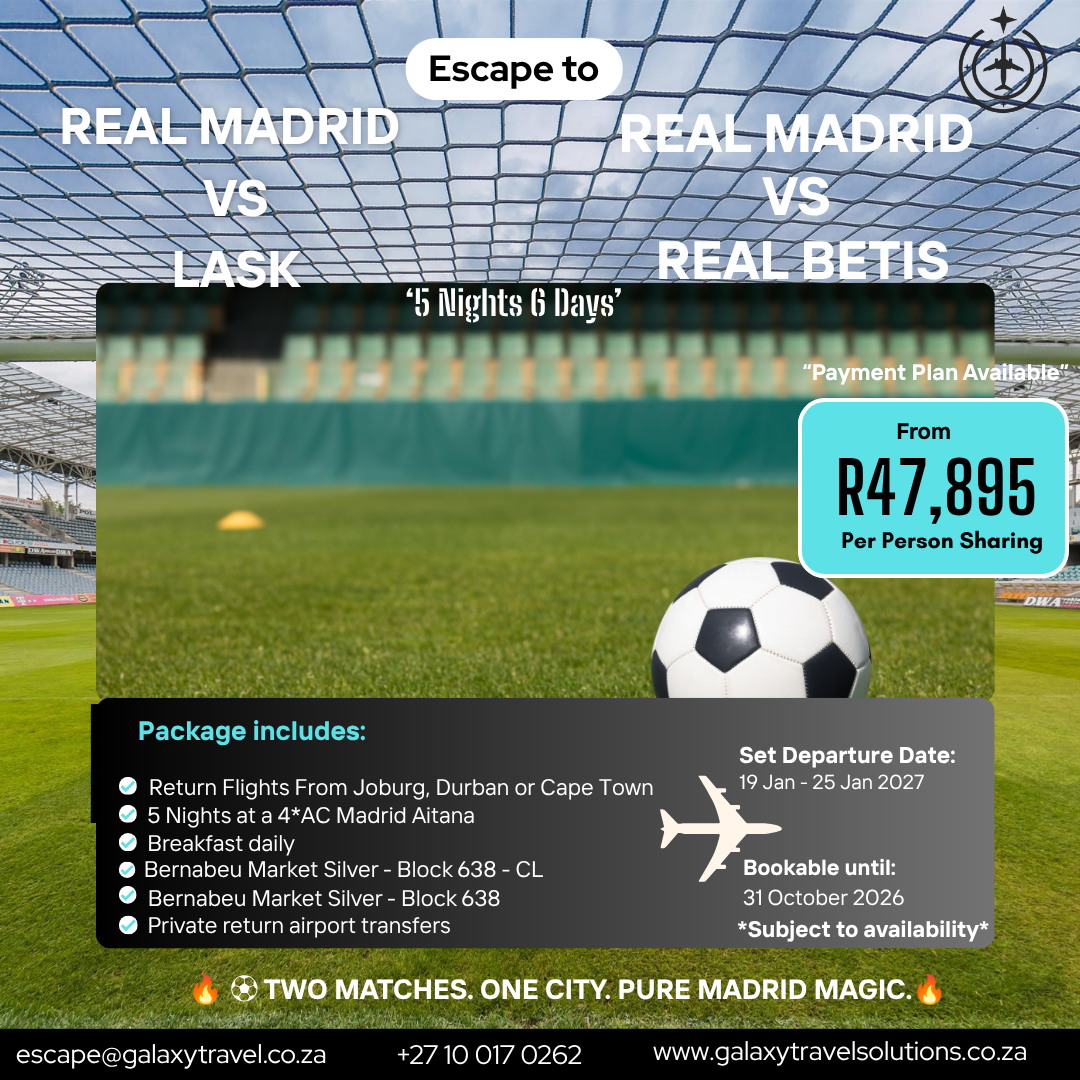 Real Madrid: LASK + Real Betis Double travel special